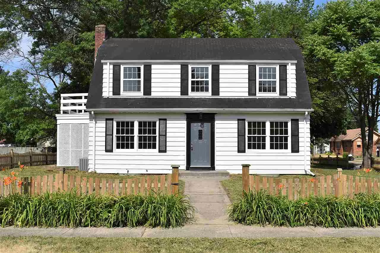 After: An image of 1522 N Winnebago St in 2021, it has received significant remodeling and looks like a beautiful home.