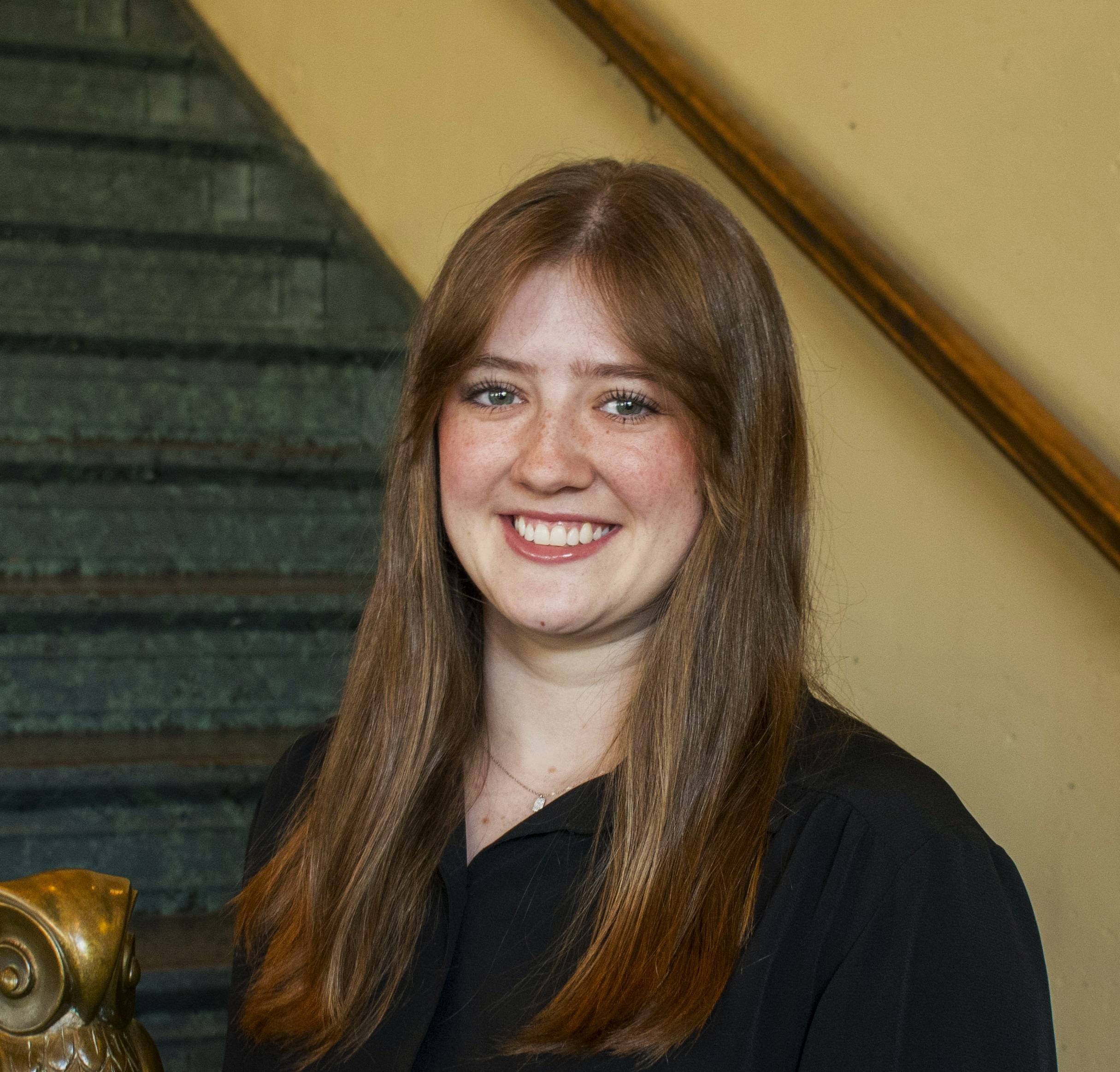 A headshot of Chloe Barnes, the project contact.